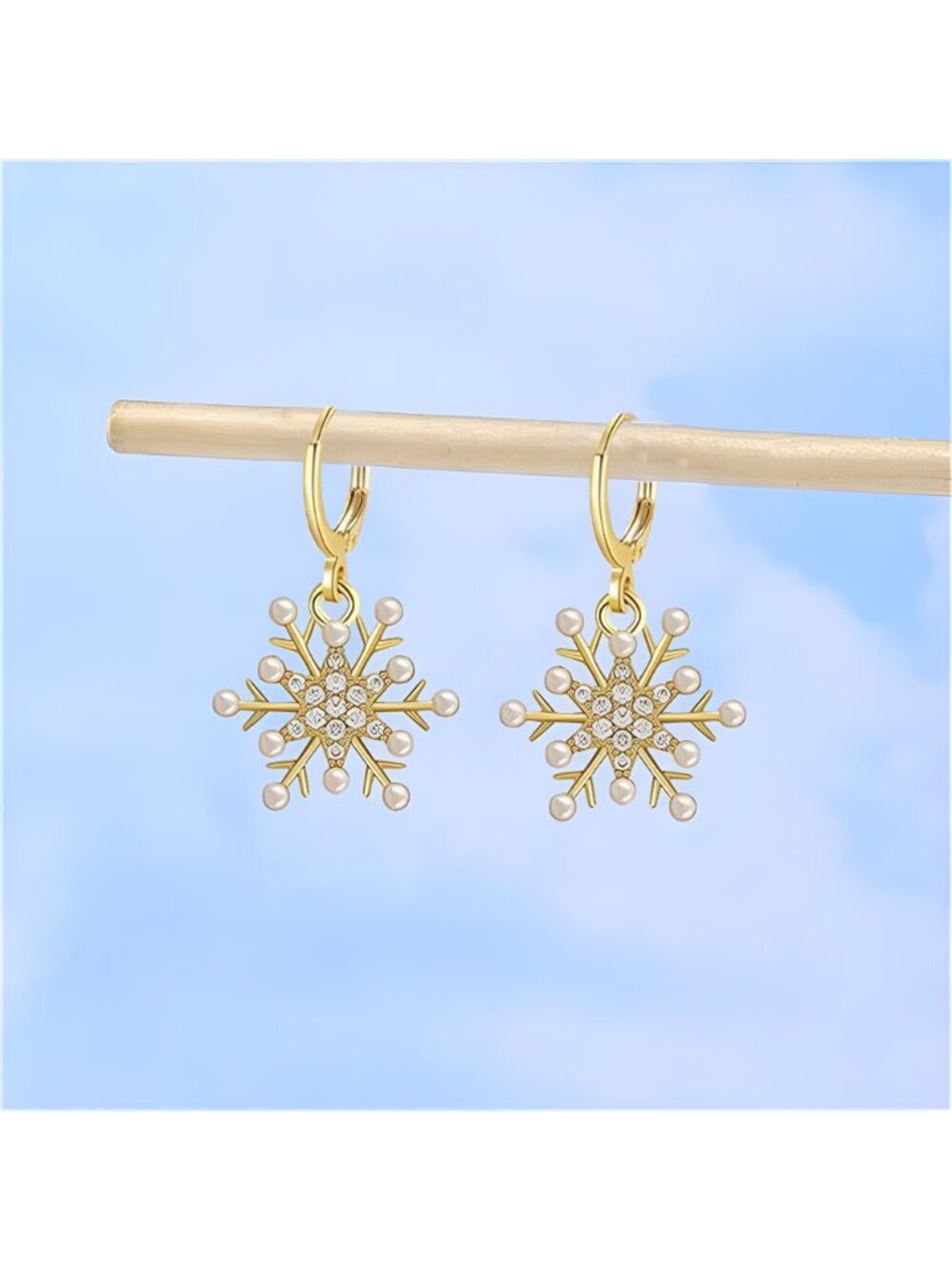 Earring and Necklace Set for Women Clear Cubic Zirconia - Picture 6 of 7